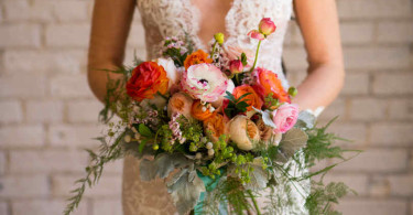 ORANGE & GOLD BOHEMIAN PRINCESS WEDDING