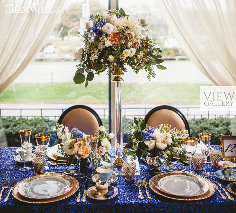 Vintage Meets Royal Glam Wedding Ideas