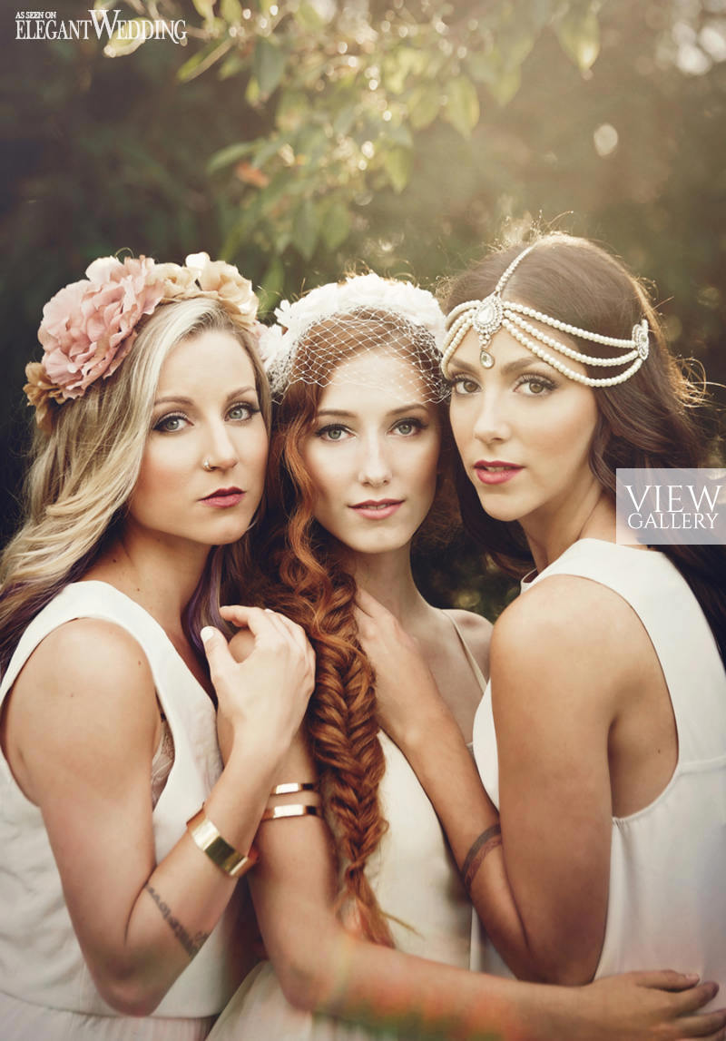 "Gatsby's Garden" Bridal Beauty Series