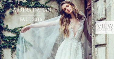 Sabrina Dahan Debut Bridal Collection