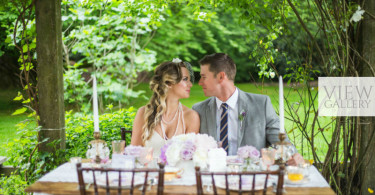 Vintage French Wedding Inspiration Using Lavender