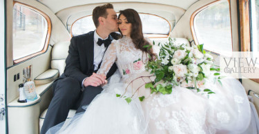 An Elegant Wedding Filled With Red Roses