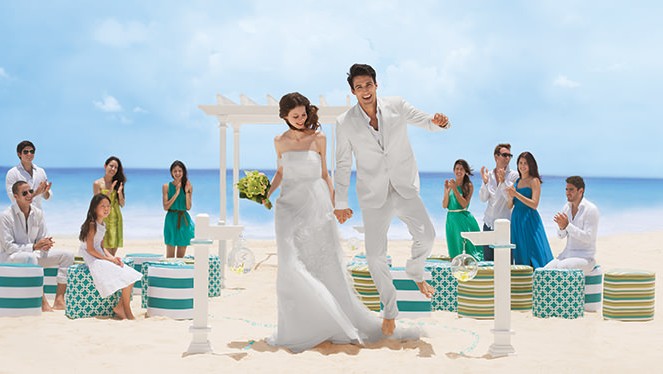 It All Starts With A Little Hard Rock All-Inclusive Wedding