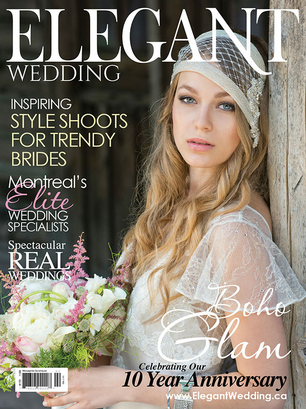 Elegant Wedding Magazine Montreal W/S 2016 Cover