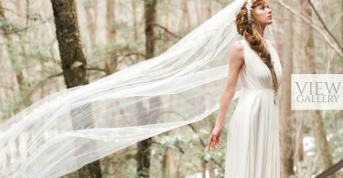 Woodsy Winter Bridal Inspiration