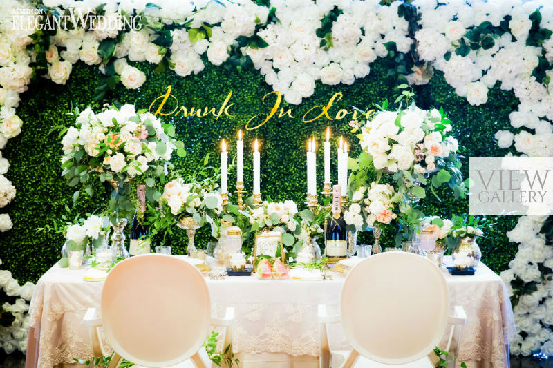 Lush & Lavish Greenery Wedding Theme