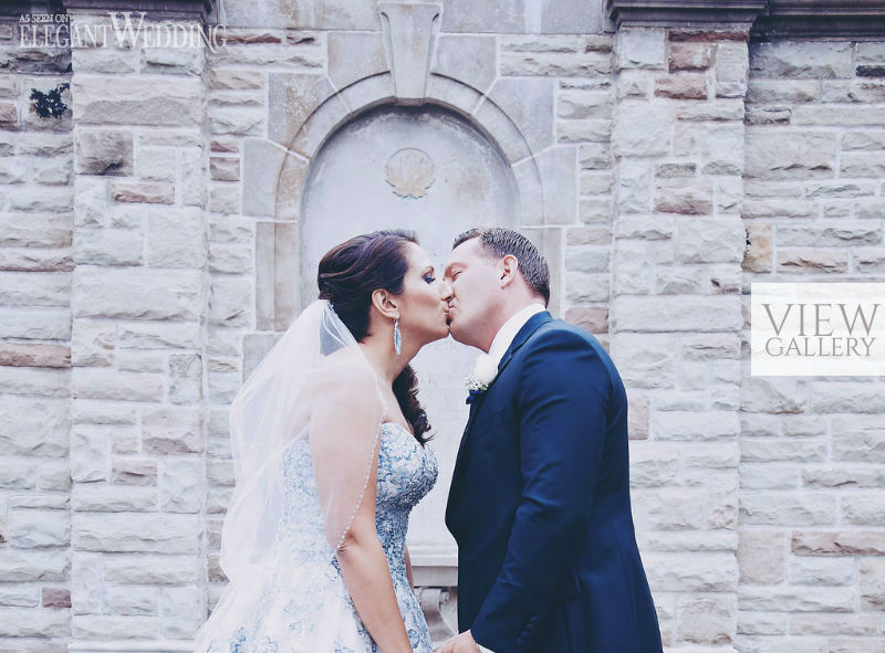 Ballroom Toronto Wedding With Pink Accents