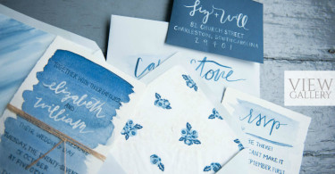 Delft Blue Garden Party Wedding Inspiration