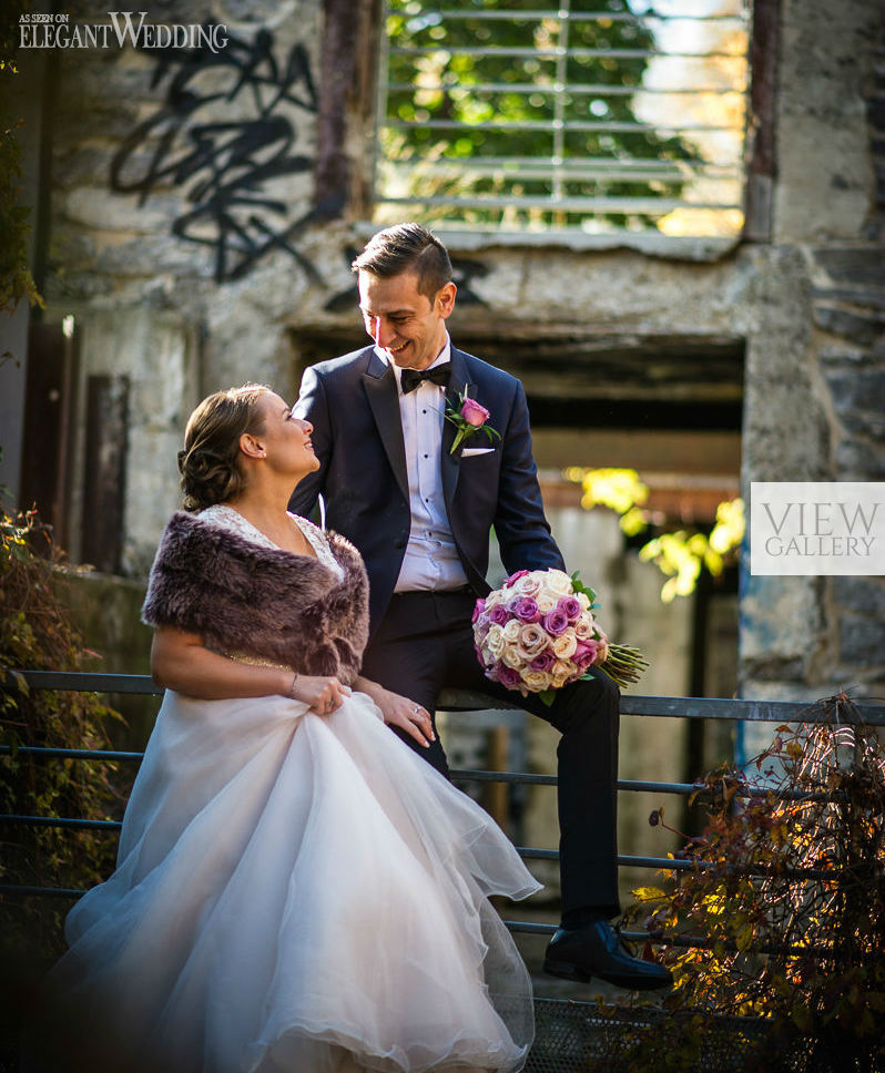 Purple Ballroom Wedding in Montreal