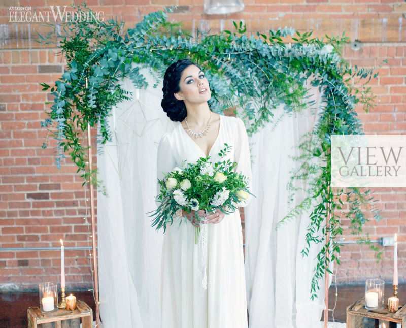 Geometric Boho Wedding Inspiration