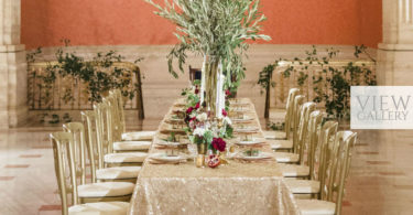 Tuscan Art Deco Wedding Theme