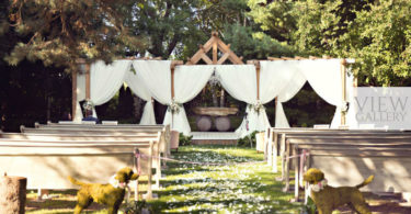 Vintage Vineyard Wedding Ceremony