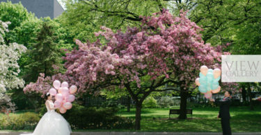 Pink Ombre Wedding in Toronto