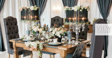 Glamorous Tea Party Wedding Theme