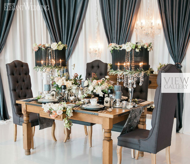 Glamorous Tea Party Wedding Theme | ElegantWedding.ca