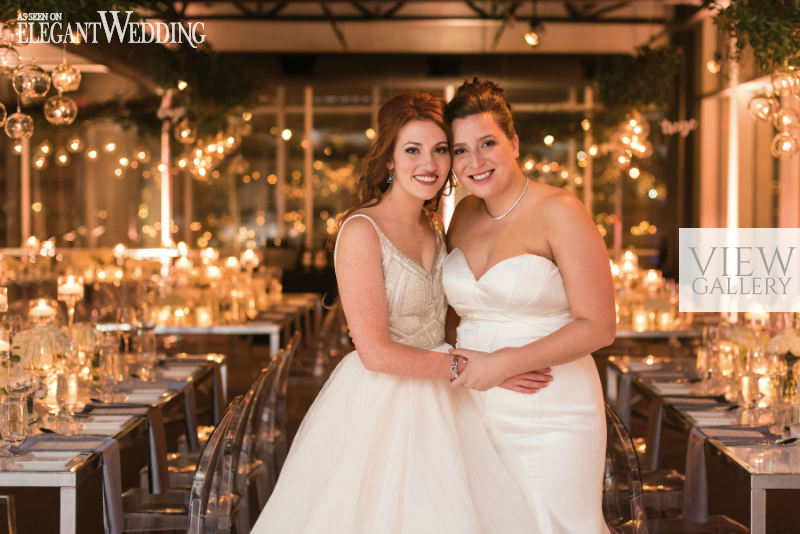 Romantic Candlelit Wedding in Quebec City