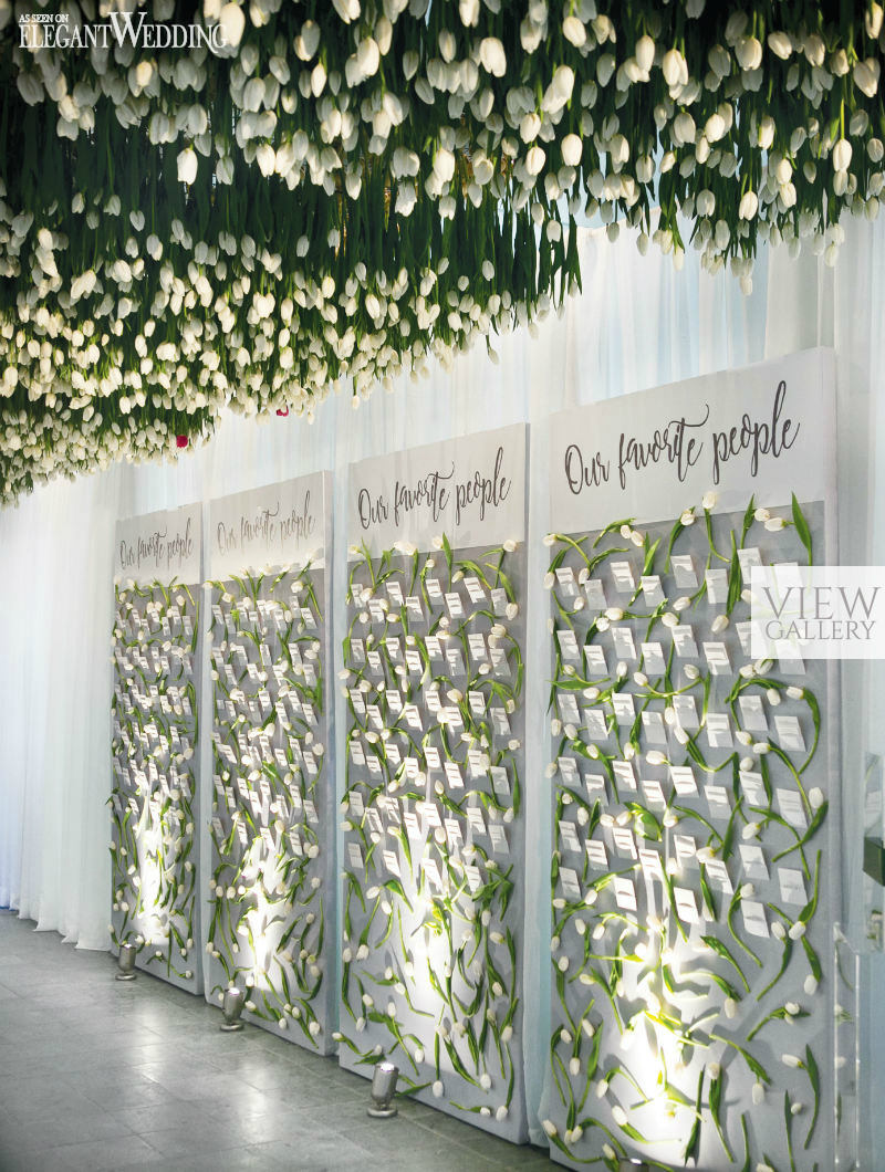 A Tunnel of Tulips Wedding in Montreal