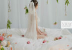 bridal fancy greenery shot