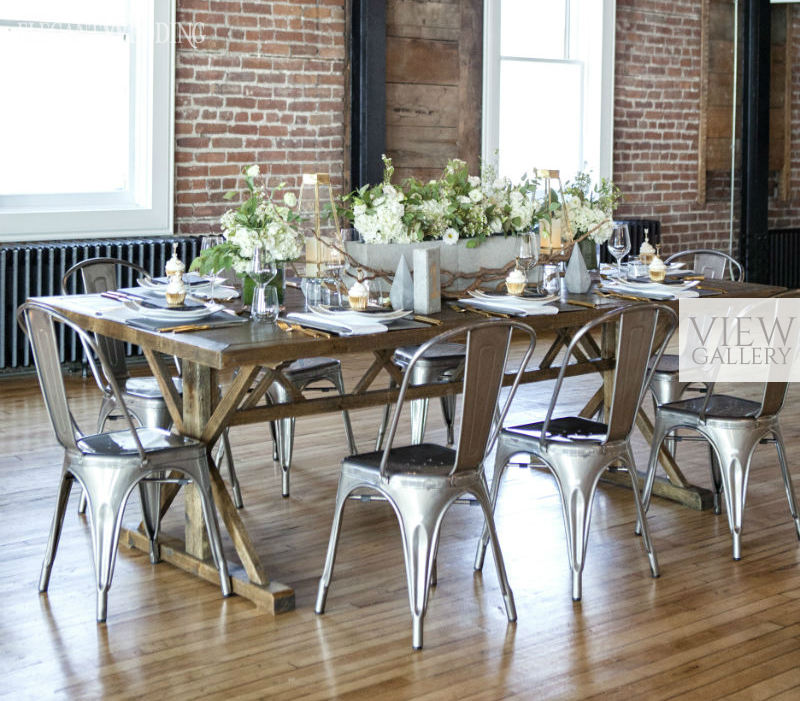 Rustic sweetheart table