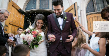 Confetti Wedding Ceremony