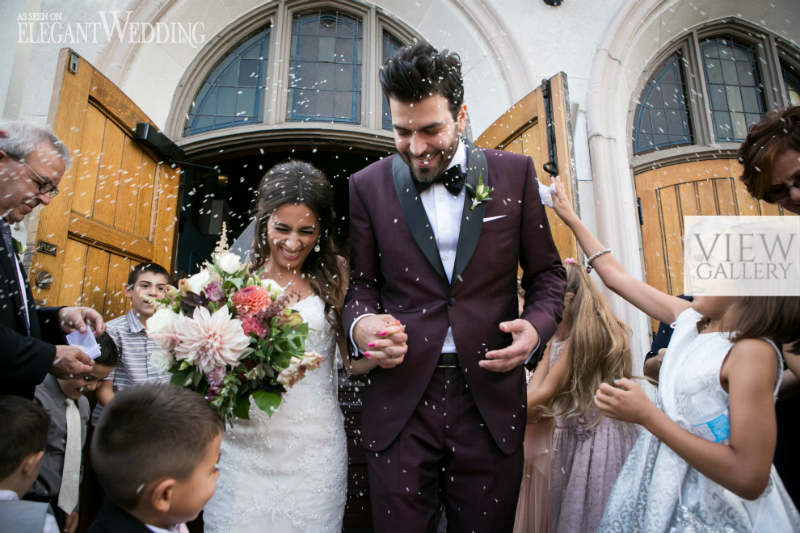 Confetti Wedding Ceremony