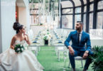 Bride and Groom Head Table