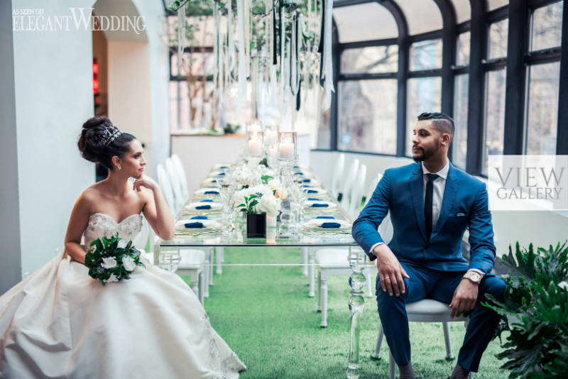 Bride and Groom Head Table