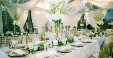 Greenery Garland Centrepieces