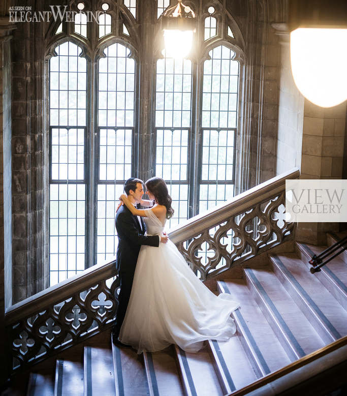 Fresh Green and White Wedding in Toronto