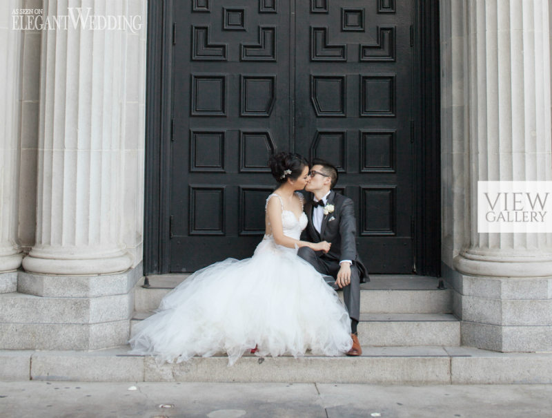 Luxurious Red Wedding in Los Angeles