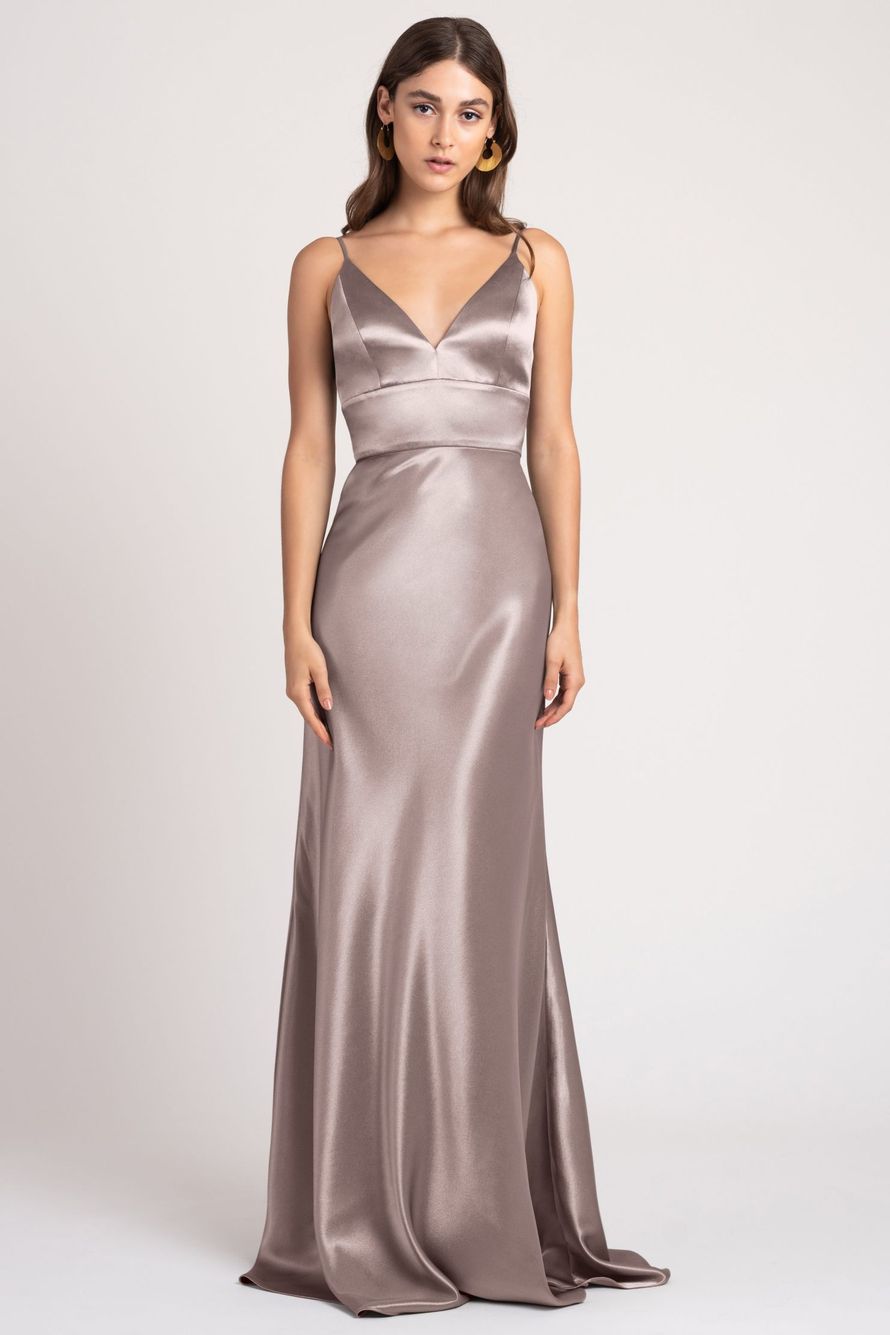 champagne bridesmaid dress by jenny yoo