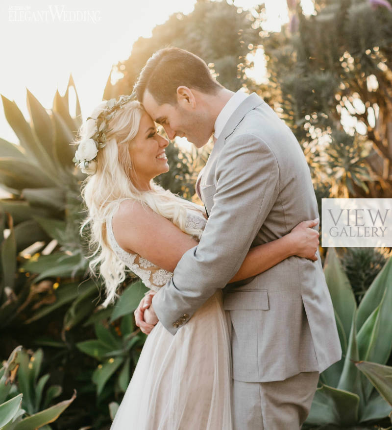 Boho Laid-Back Wedding at Sunset