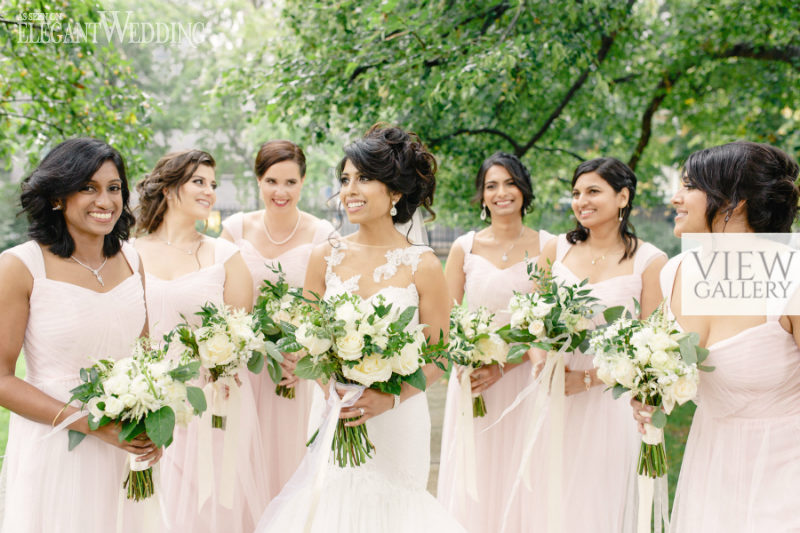 Luscious Garden-Inspired Wedding