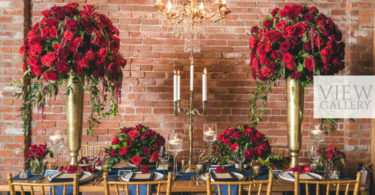 Rich Red & Gold Wedding Ideas