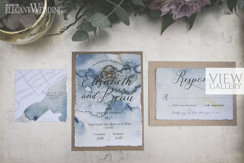 Beach Watercolour Wedding ideas