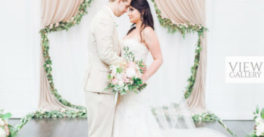 Rustic Pink & Green Wedding