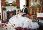 Regal Wedding with Red & Gold Details