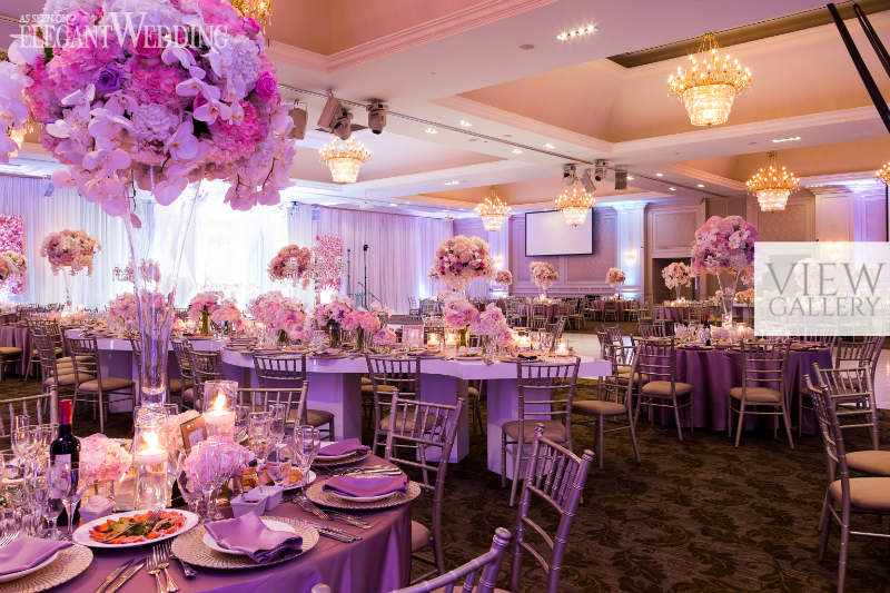 Beautiful Pink and Purple Wedding