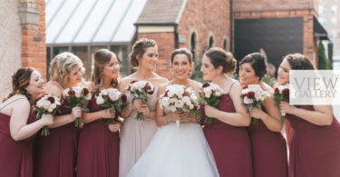 Classic Gold & Burgundy Wedding Theme