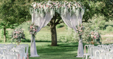 Romantic Blush Garden Wedding