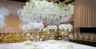 Extravagant Wedding Filled with White Orchids