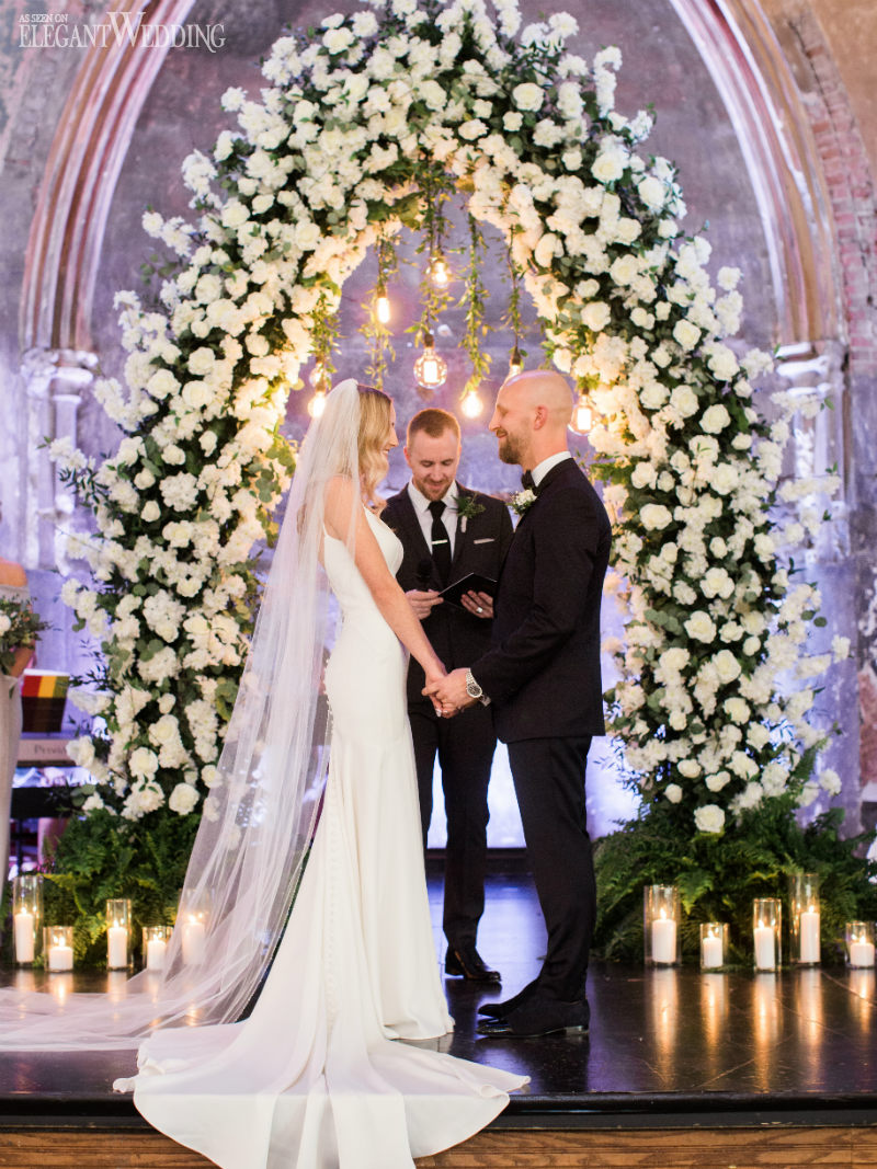 46 Dreamy Floral Arches for Your Wedding