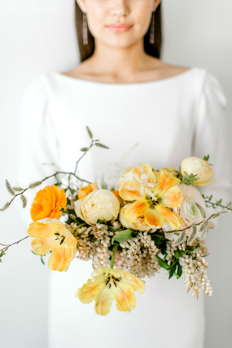 Yellow Wedding Bouquets