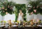 Tropical Wedding with Pineapples & Palms