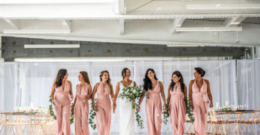 Rose Gold Wedding with Succulents