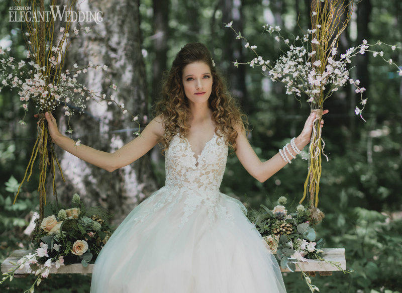 A Rustic Fairytale Garden Wedding Theme