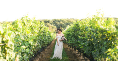 Vineyard Wedding Inspiration with Geometric Elements