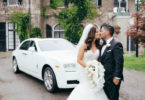 Traditional White Wedding with Silver Details