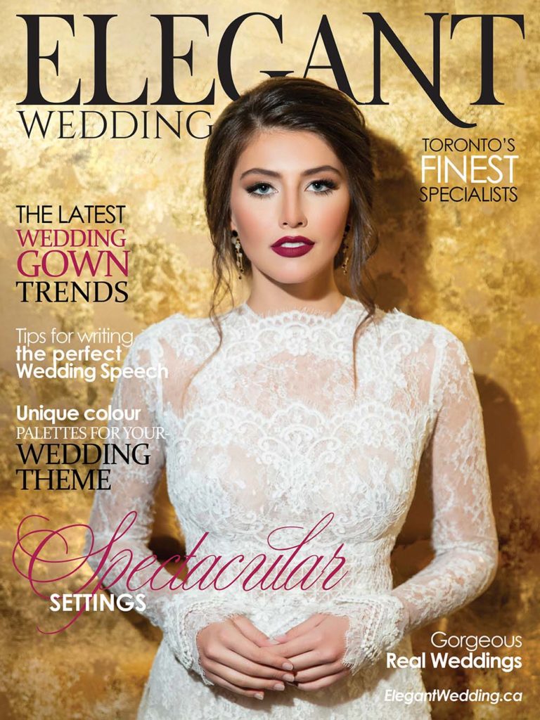 Elegant Wedding Winter/Spring 2019 Toronto Cover