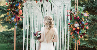 Vibrant Bohemian Wedding Inspo for Fall